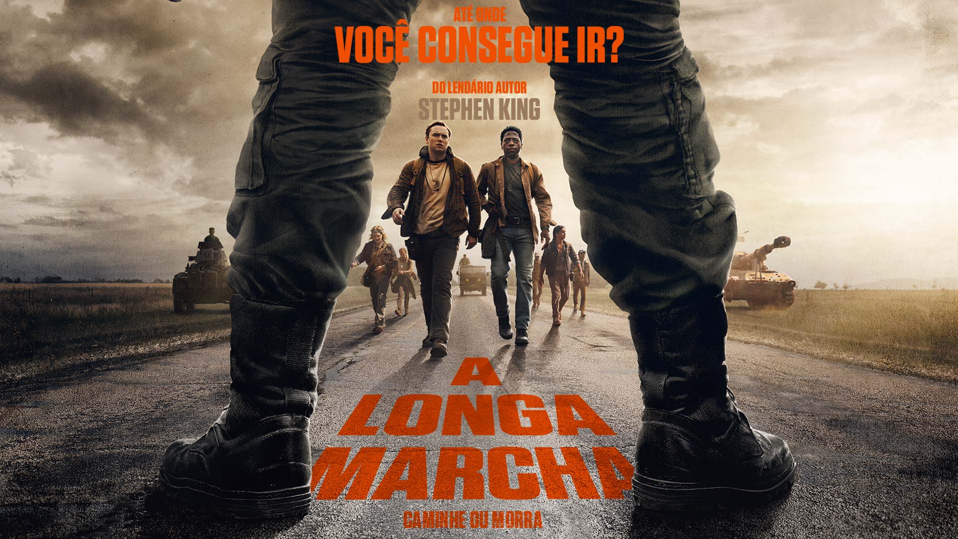 Thriller “A Longa Marcha - Caminhe ou Morra”, adaptação de um livro de ...